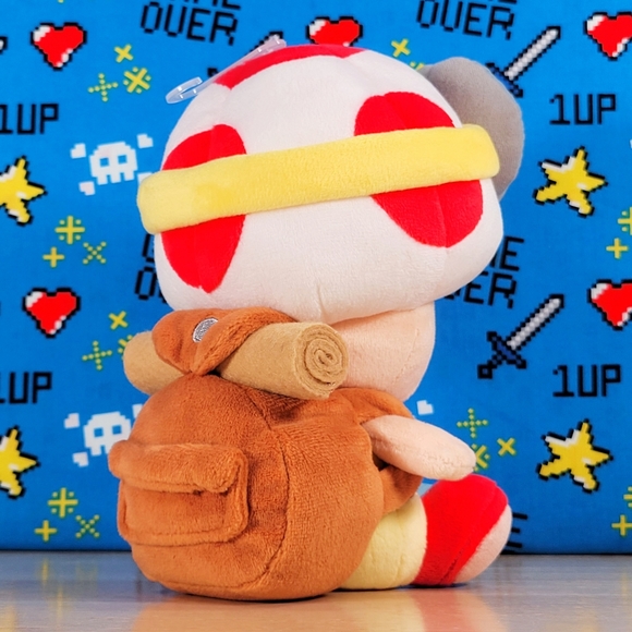 Captain Toad Treasure Tracker Captain Toad (Sitting) 8" Nintendo Little Buddy - Picture 3 of 12